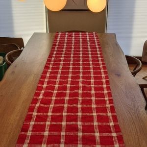 Plaid Holiday Table runner